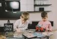 Happy kids at Twins Apartments Brasov-Brasov